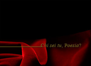 chi sei tu poesia-copertina