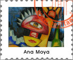 mail art project- Schegge d'arte - Ana Moya
