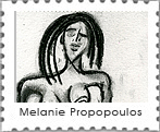 mail art project- Schegge d'arte - Melanie Propopoulos