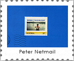 mail art project- Schegge d'arte - Peter Netmail