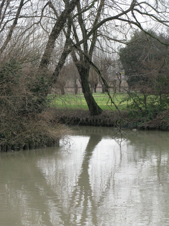 Le acque della Brenta, Cavana di Villa Foscari a Malcontenta - foto Antonella Barina