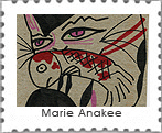 mail art project- Schegge d'arte - Marie Anakee