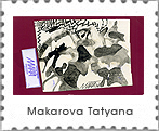 mail art project- Schegge d'arte -Makarova Tatiana