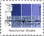 mail art project- Schegge d'arte - Nocturnal Studio